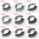 Wholesale sparkling custom box handmade 3D Mink Eyelashes 76 styles