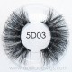 Wholesale custom box human made 5D Mink Eyelashes many types available