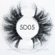 Wholesale custom box human made 5D Mink Eyelashes many types available