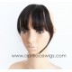 Virgin hair straight texture See-through bangs BS22