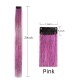 Clip in Hair Tinsel 20 Inch Colorful Glitter Tinsel Hair Extensions