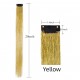 Clip in Hair Tinsel 20 Inch Colorful Glitter Tinsel Hair Extensions