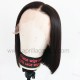 Virgin human hair glueless 13x6 lace front bob preplucked hairline BB019