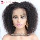 Virgin human hair 3c curl glueless 360 wig preplucked hairline--BW1155