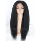 【4x4 Silk Top】Natural Color italian yaki glueless Silk top lace front wig SLF002