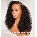 Virgin human hair tight deep curly 360 wig BW2255