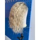 Blonde Wavy BOB Glueless Lace Front Wig Pre Plucked BB121