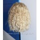 Blonde Wavy BOB Glueless Lace Front Wig Pre Plucked BB121