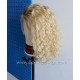 Blonde Wavy BOB Glueless Lace Front Wig Pre Plucked BB121