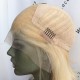 Blonde Wavy BOB Glueless Lace Front Wig Pre Plucked BB121