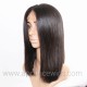 Virgin Human Hair 150% density Silk Top Closure Wig Bob Cut LW1112