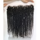 Human Hair Curly 13x4 Lace Frontal W56325