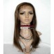 Glueless 10inches silk straight lace front wig-LW2001