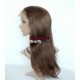 Glueless 10inches silk straight lace front wig-LW2001