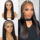 Headband Wigs Brazilian Virgin Hair Wig HBW21