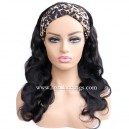 Highlight Brown Headband Wigs Body Wave Brazilian Virgin Hair Wigs For Women HBW22