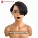 Virgin Human Hair Straight Pixie Cut 180% Density 13x4 13x6 Lace Front Wig BB017