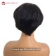 Virgin Human Hair Straight Pixie Cut 180% Density 13x4 13x6 Lace Front Wig BB017