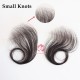 One Pair Human Tied HD Swiss Thin Lace Baby Hair Strips Edges Strips Fake Edges