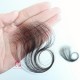 One Pair Human Tied HD Swiss Thin Lace Baby Hair Strips Edges Strips Fake Edges