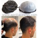 Full Ultra Thin Skin Base Hair Toupee System for Men TPM11