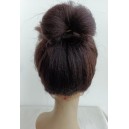 【Clearance】Human hair kinky straight  full lace wig with silk top 20080-3