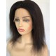 【Clearance】Indian remy human hair italian yaki full lace wig with silk top -sf57