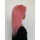 【Clearance】10 inches  pink color  lace front wig