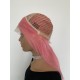 【Clearance】10 inches  pink color  lace front wig