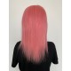 【Clearance】10 inches  pink color  lace front wig