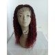 【Clearance】14 inches natural fade into 99j wet wave 4*4 Silk Top  full lace wig with straps-Z14