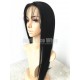 Indian Remy Yaki straight full lace silk top wig-LW8002