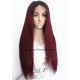 Malaysian virgin human hair color 1b/99J Glueless 13x6 Lace Front wig BW0029