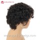 Virgin wave pixie cut 150% density 6'' lace front wig preplucked hairline BB121