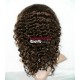 Indian remy hair deep wave human hair full lace wig-LW8008