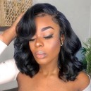 Virgin Human Hair Natural Color Gorge Wave glueless 360 wig BB126