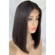 Brazilian straight blunt cut bob 2x4 lace front closure wig --BB009