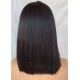 Brazilian straight blunt cut bob 2x4 lace front closure wig --BB009