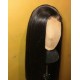 Brazilian virgin silky straight full lace wig with pre-plucked hairline BW1169