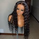 Loose Wave 150% density 13x6 HD lace front wig Brazilian virgin human hair preplucked hairline HDW183