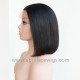 The Best Bob Italian Yaki Silk Top Middle Part Wig Human Hair For Africam American Women-IT22