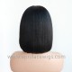 The Best Bob Italian Yaki Silk Top Middle Part Wig Human Hair For Africam American Women-IT22