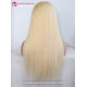 Virgin Human Hair 613 blonde Glueless 13x4 lace front wig preplucked hairline LF0613
