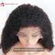 Virgin human hair 3c curl glueless 360 wig preplucked hairline--BW1155