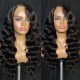 Side Part Ocean Curl 5x5 HD Lace Closure Wig 250% Density Virgin Human Hair HDW559