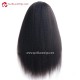 V-part Wig 150% density Italian Yaki Human Hair BW11814