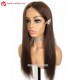 European Virgin Cafe Color 18 inches Silicone Medical Full Lace Wig RT18