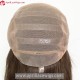 European Virgin Cafe Color 18 inches Silicone Medical Full Lace Wig RT18