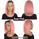 Ombre Color Bob Style Glueless T Part Lace Wig TLB14