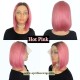 Ombre Color Bob Style Glueless T Part Lace Wig TLB14